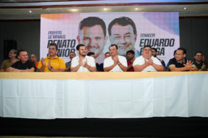 Leia mais sobre o artigo Alinhamento político: Prefeito de Manaus declara apoio à reeleição do senador Eduardo Braga