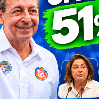Eleições no Amazonas: Omar Aziz lidera corrida ao governo com 51% das intenções de voto, aponta Quaest