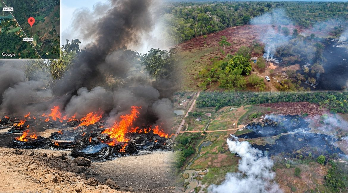 No momento, você está visualizando Dono de Imóvel Rural É Autuado em R$ 100 Mil por Queima Irregular e Descaso com Incêndio na Região Metropolitana de Manaus