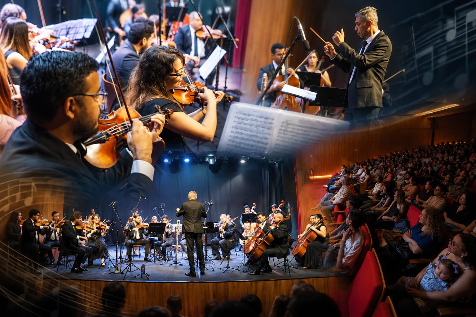 No momento, você está visualizando A Sinfonia dos Rios e das Matas: Orquestra Sinfônica da Amazônia Realiza seu Terceiro Concerto da Série Amazônia